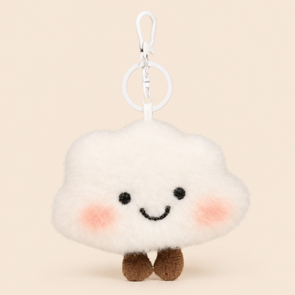 Clara Cloud Keychain ☁️