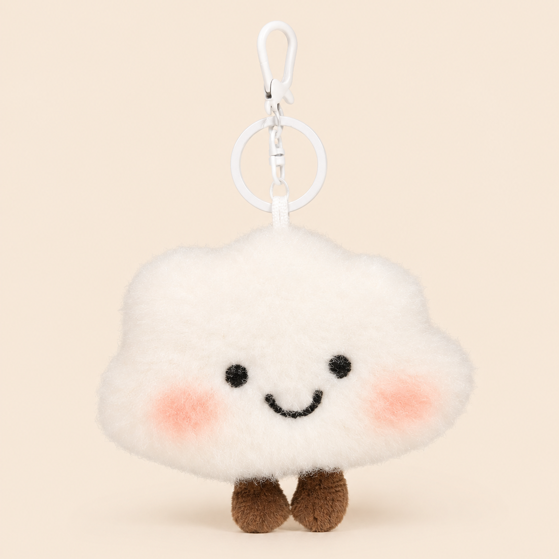 Clara Cloud Keychain ☁️