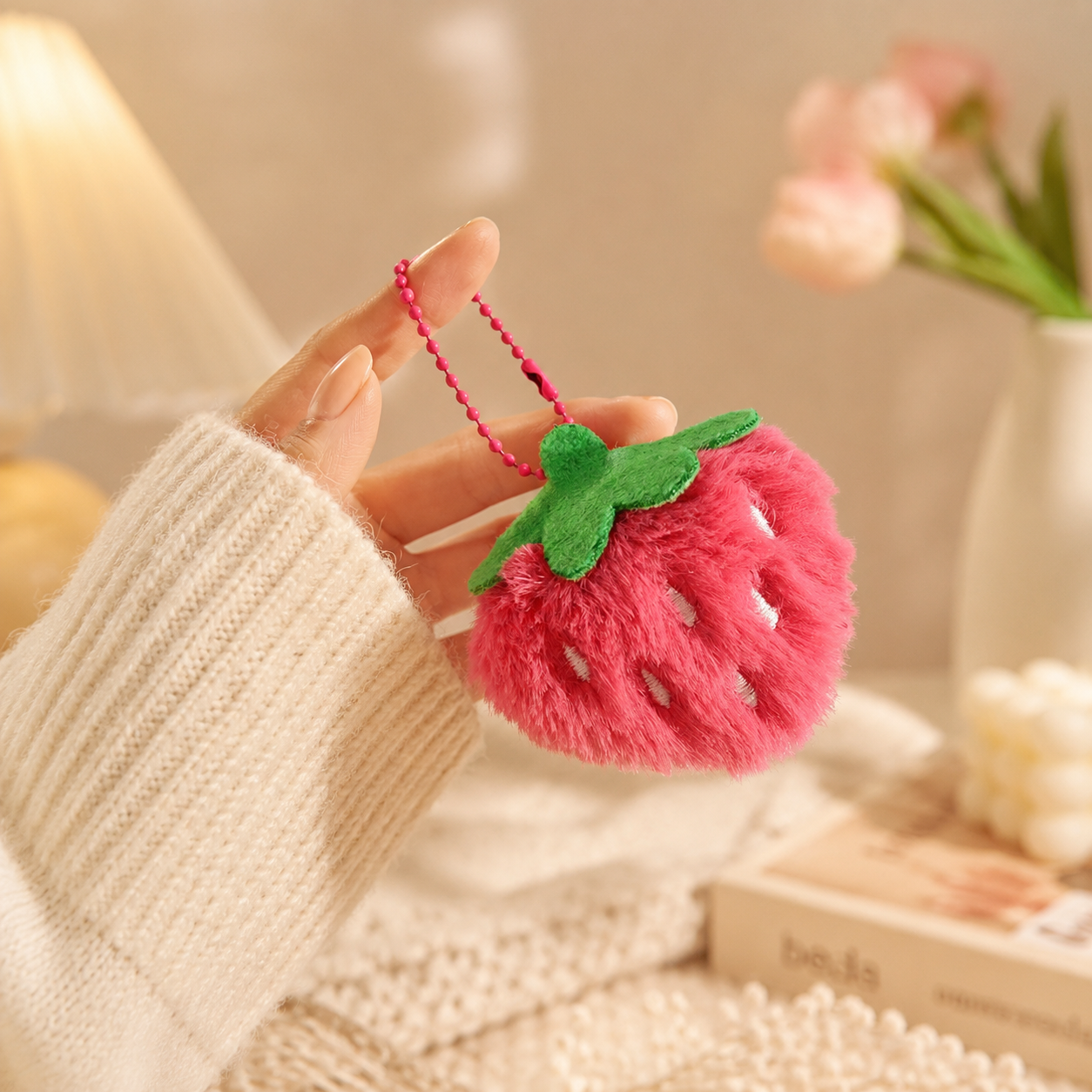 Suki Strawberry Keychain 🍓