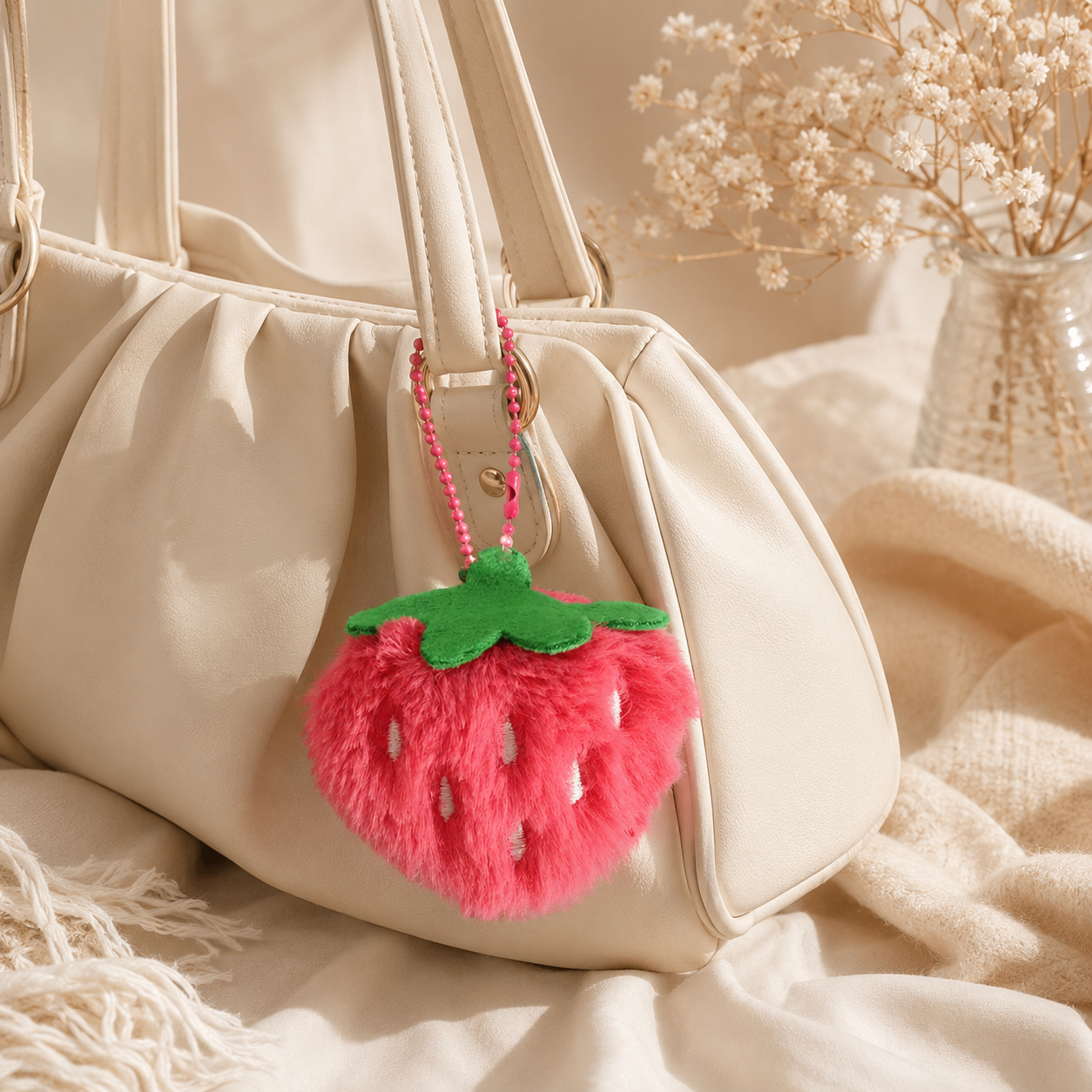 Suki Strawberry Keychain 🍓