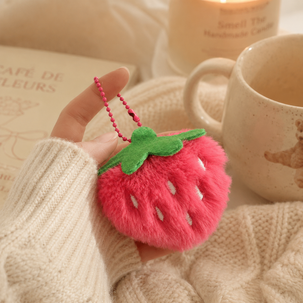 Suki Strawberry Keychain 🍓