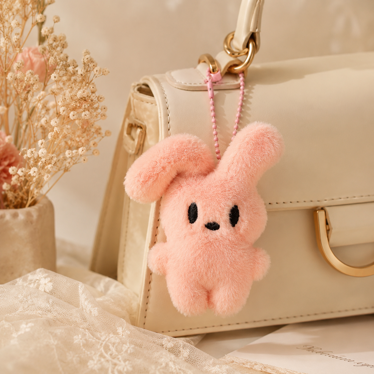 Bambi Bunny Keychain 🐰
