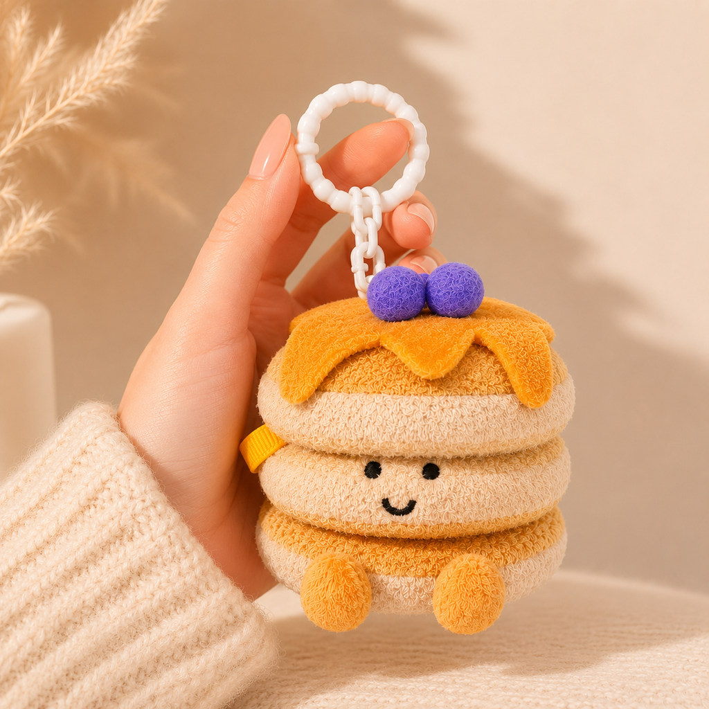 Patrick Pancake Keychain 🥞
