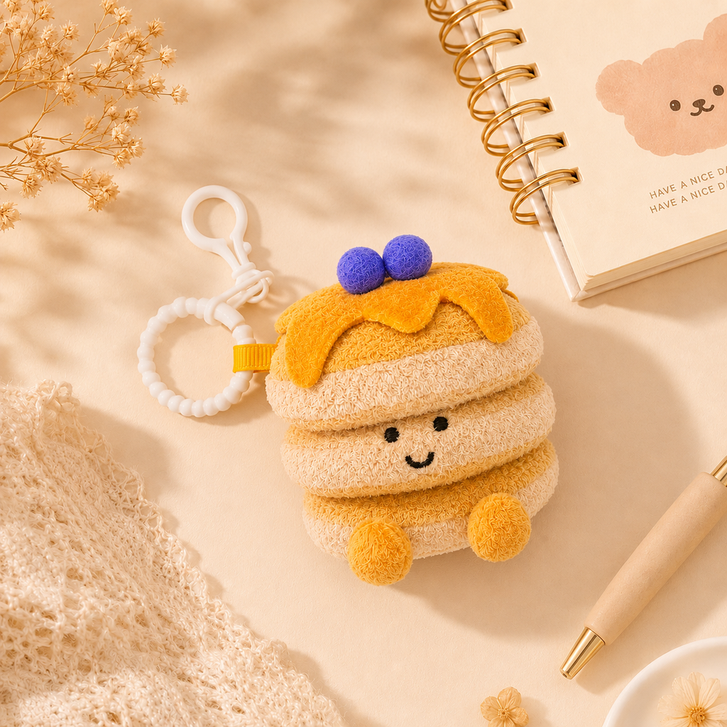 Patrick Pancake Keychain 🥞